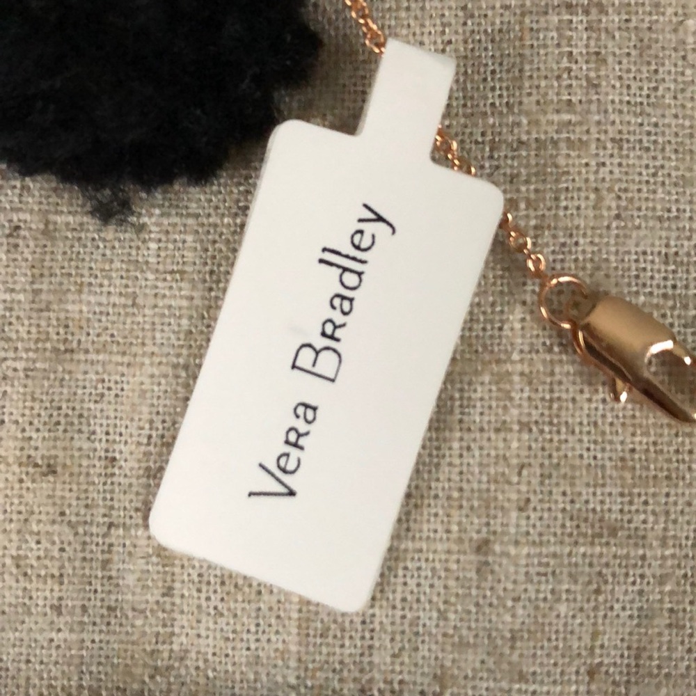 Vera Bradley Rad Fireball rose gold tone necklace - Picture 3 of 4